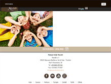 Tablet Screenshot of m.palacehotelravelli.it